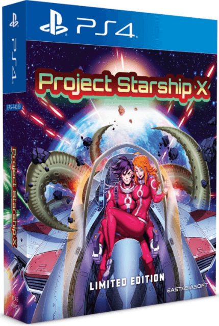 Project Starship X Limited Edition box art for Playstation 4